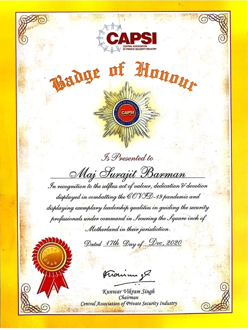 CAPSI Certification